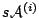 $s{\cal A}^{(i)}$