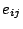$e_{ij}$